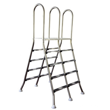 Safety Step Ladders with Handrail Stainless Steel Swimming Pool Ladders